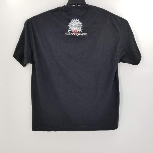 Jeri Lee VS IV Letter Word Graphic Shirt Black - Picture 2 of 5